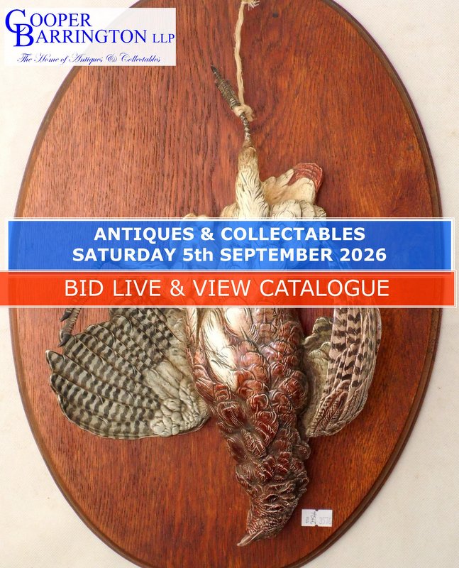 Antiques & Collectables Sale - 5th September 2026 Antiques & Collectables Sale - 5th September 2026